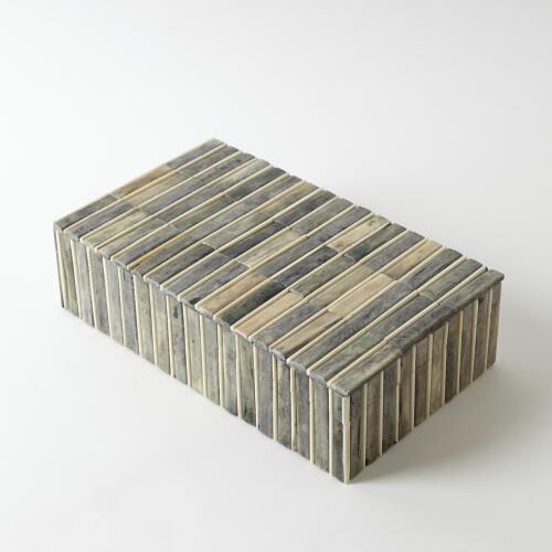 Grey/Ivory Bone Box
