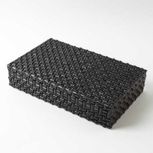 Horn Box Woven Black