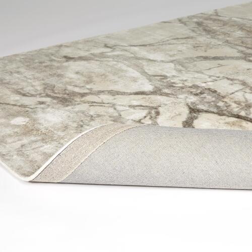 Mirror Match Marble Rug-Neutrals