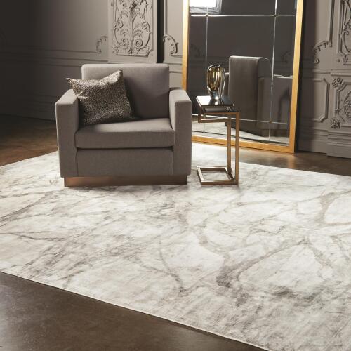 Mirror Match Marble Rug-Neutrals