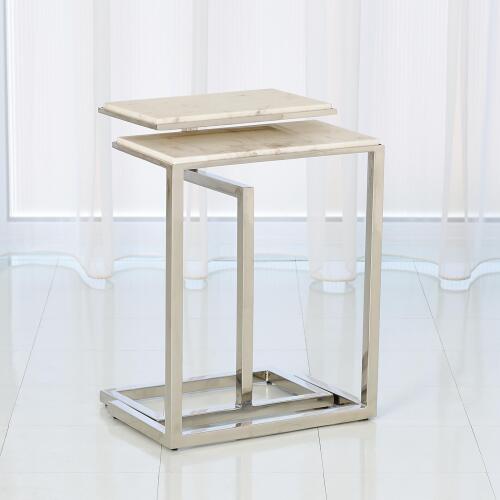 S/2 C-Nesting Tables-Nickel