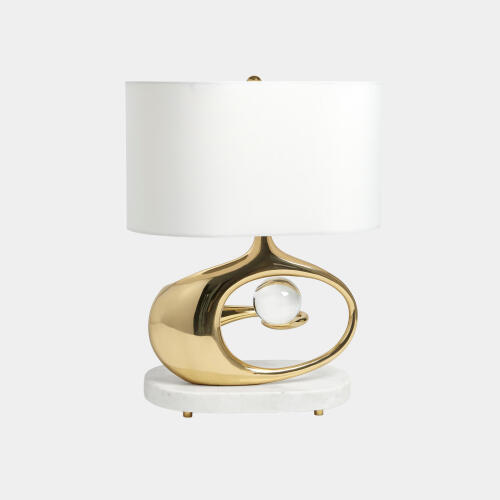 Orbit Lamp-Brass