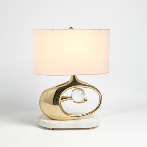 Orbit Lamp-Brass