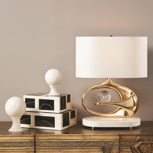 Orbit Lamp-Brass