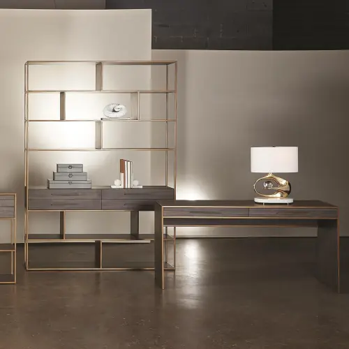 Orbit Lamp-Brass