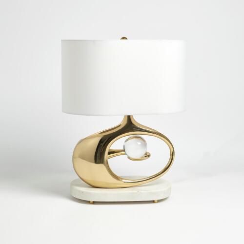 Orbit Lamp-Brass