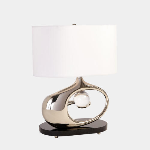 Orbit Lamp-Nickel