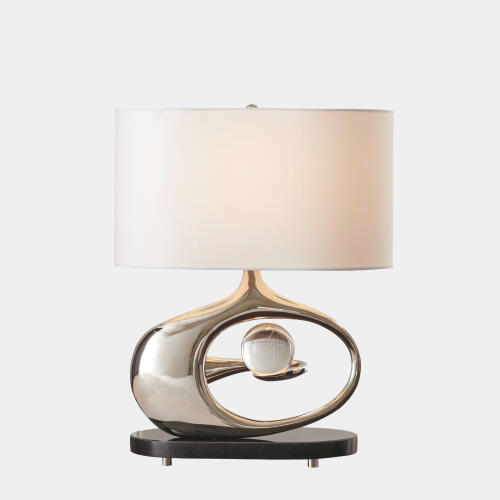 Orbit Lamp-Nickel