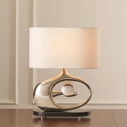 Orbit Lamp-Nickel