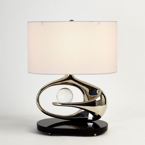 Orbit Lamp-Nickel