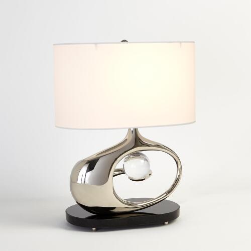 Orbit Lamp-Nickel