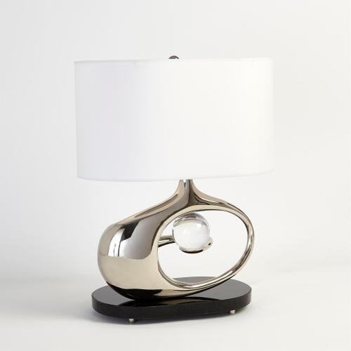 Orbit Lamp-Nickel