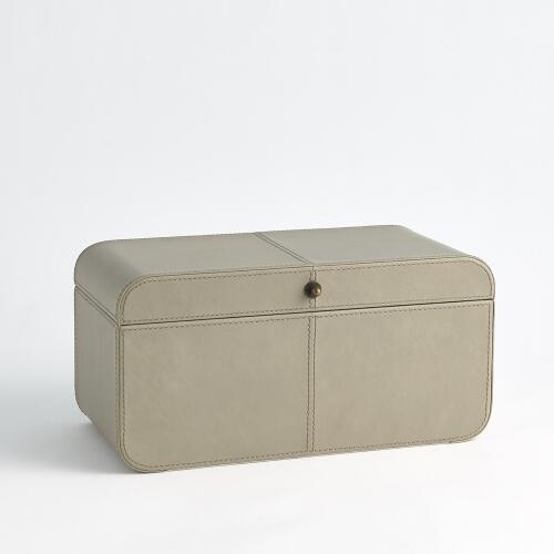 Curved Corner Box-Light Grey