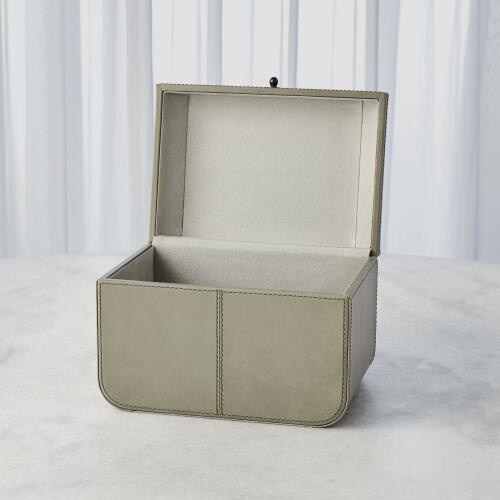 Curved Corner Box-Light Grey