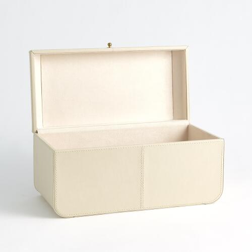 Curved Corner Box-Ivory