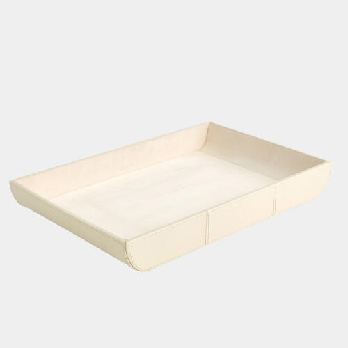 Kersee Corner Tray-Ivory