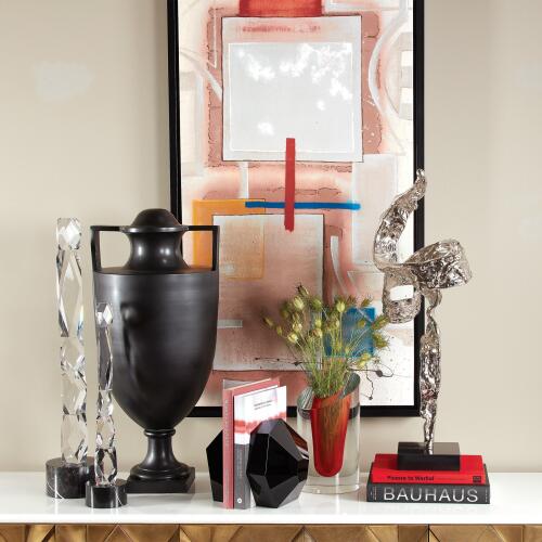 Twist Sculpture-Nickel