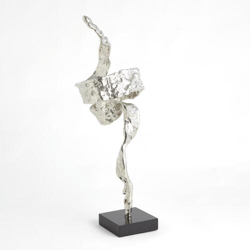 Twist Sculpture-Nickel