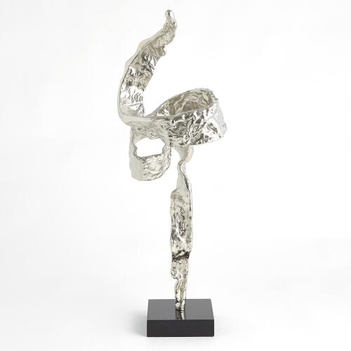 Twist Sculpture-Nickel
