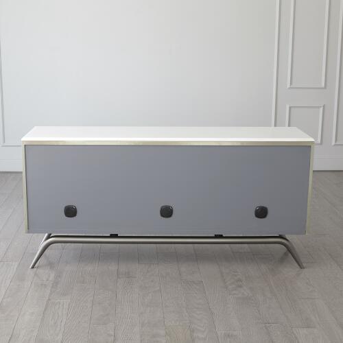 Triangle Cabinet-Silver