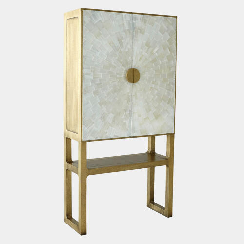 Gypsum Bar Cabinet