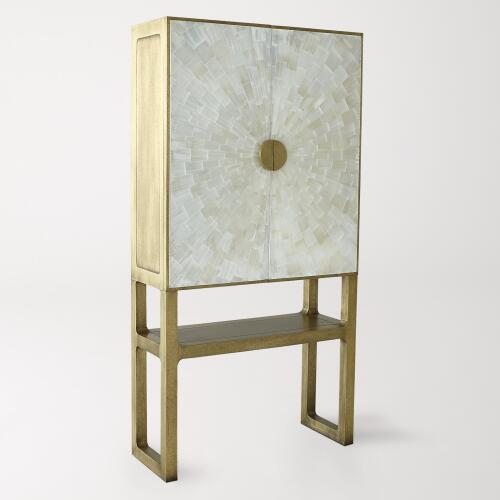 Gypsum Bar Cabinet