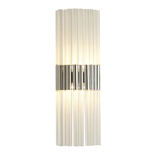 Acrylic Sconce-Nickel