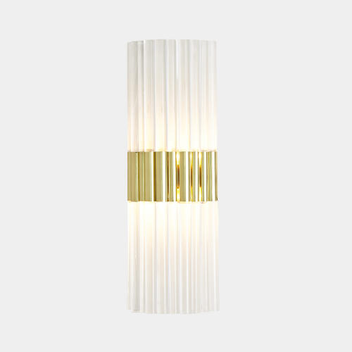 Asta Acrylic Sconce-Brass