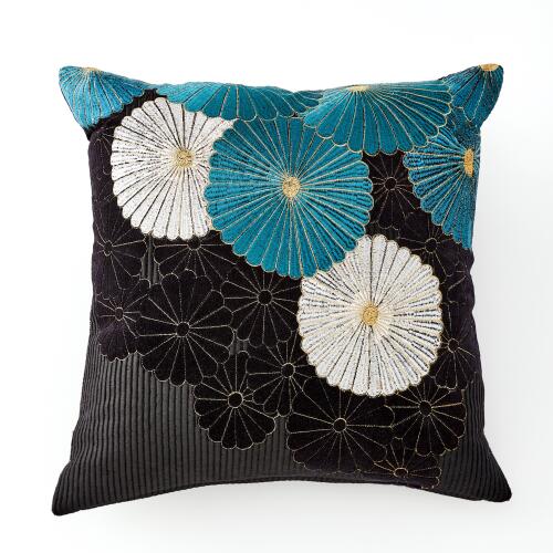 Parasol Pillow-Azure