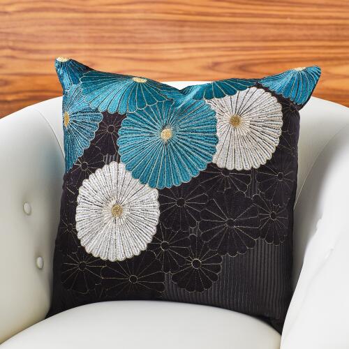 Parasol Pillow-Azure