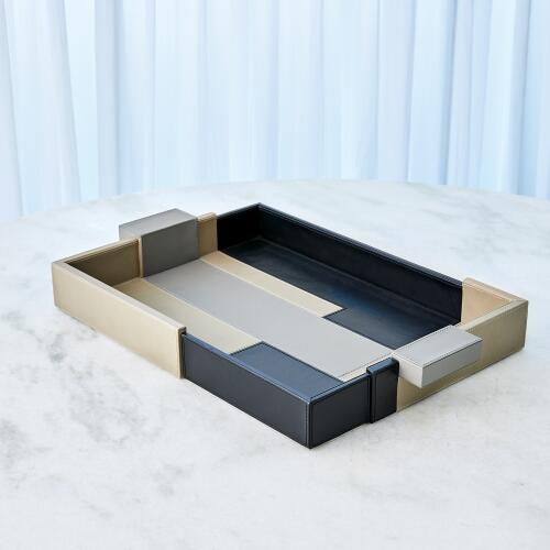 Piet Tri-Color Tray-Shadow