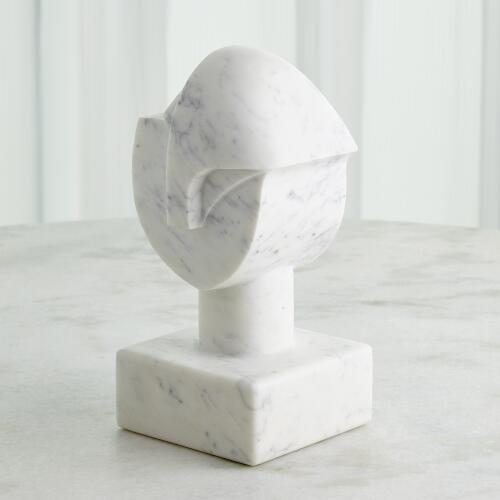 Mod Marble Portrait Bust