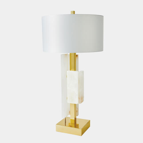 Posh Block Table Lamp