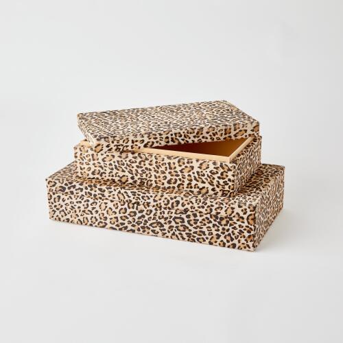 Cheetah Hair-on-Hide Box