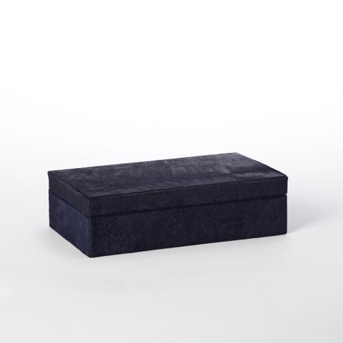 Blue Hair-on-Hide Box