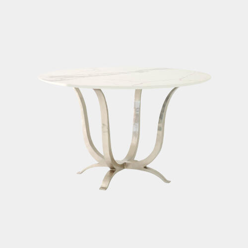 chorda dining table-nickel