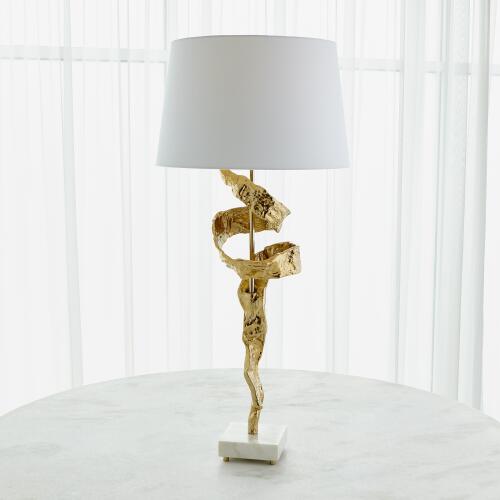 Twist Lamp-Brass
