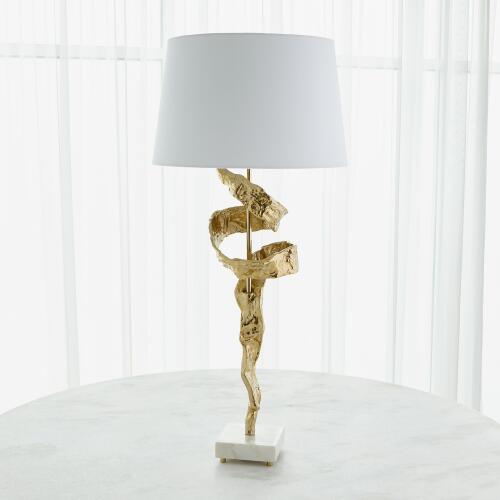 Twist Lamp-Brass
