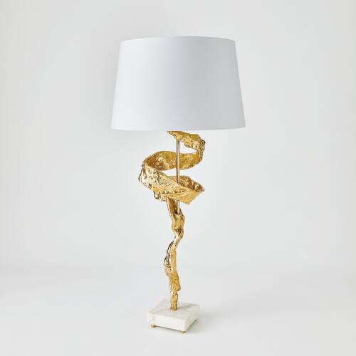 Twist Lamp-Brass