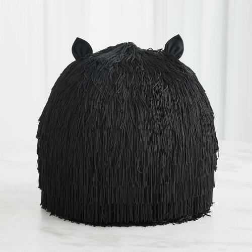 La Chatte Pillow-Black