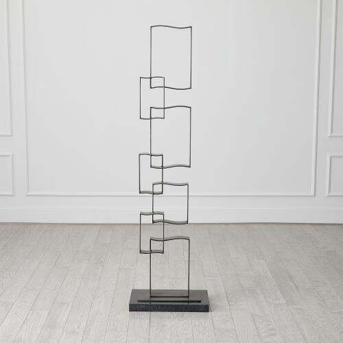 Bent Square Sculpture