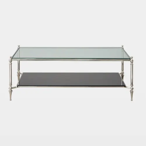 Medford Cocktail Table-Nickel