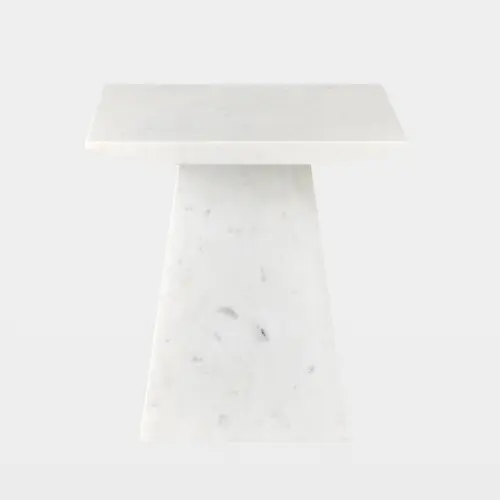 Aero Side Table-Banswara Marble
