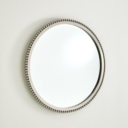 Ball Bearing Mirror-Silver Leaf