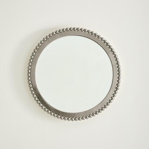 Ball Bearing Mirror-Silver Leaf