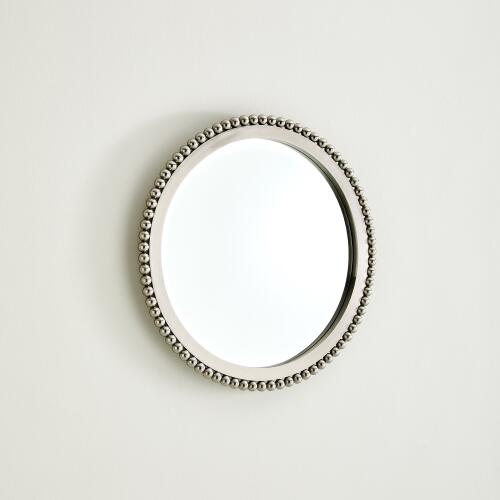 Ball Bearing Mirror-Silver Leaf