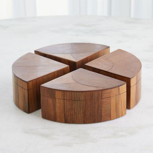 Quartered Wood Box Set