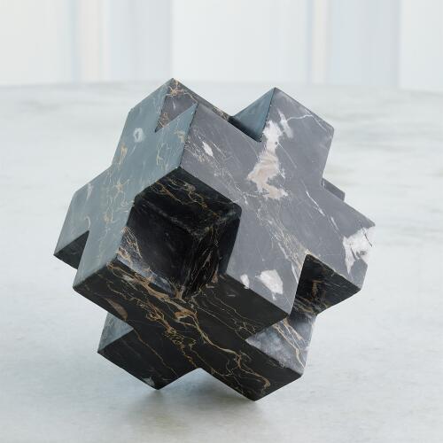 Plus Sign Object-Golden Portoro