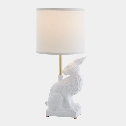 Rabbit Lamp-Matte White