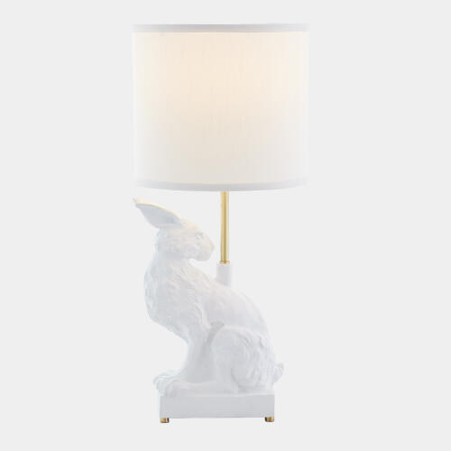 Rabbit Lamp-Matte White